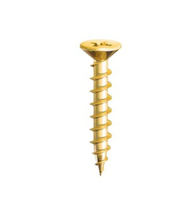 PVC Screw jendela seng kuning
