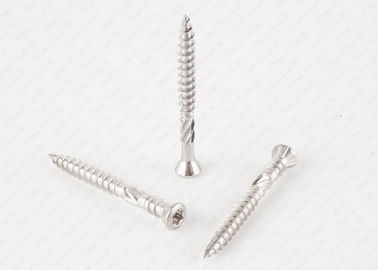 A2 A4 Stainless Steel Sekrup Trox Drive, Tipe 17 Sekrup Decking Dengan Iga Helix