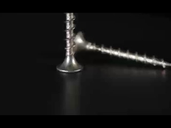 A2 Rapid Assembly Stainless Steel Screws / Kepala Trompet Sekrup Benang kasar